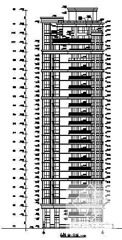 花园小区4、6号住宅楼建筑CAD图纸 - 2