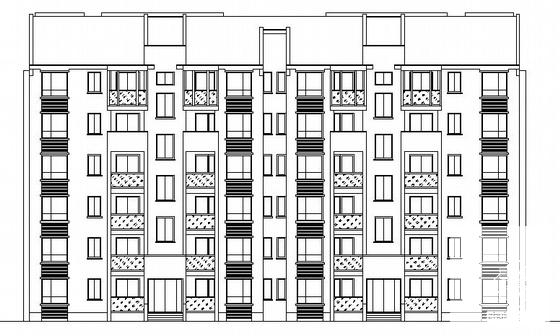 浦江镇配套商品房建设J地块配套商品房建筑CAD图纸 - 2