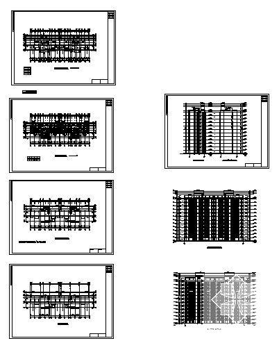 浦江镇120－J号配套商品房地块4号楼建筑CAD图纸 - 2