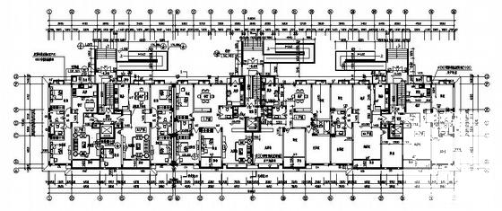 小区12层九号楼建筑方案设计CAD图纸 - 4