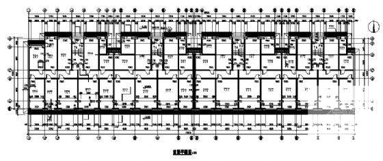 锦绣花园砖混结构住宅楼建筑施工CAD图纸 - 3