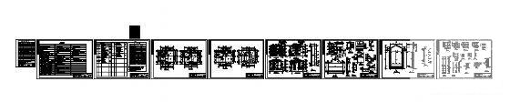 3层独栋别墅住宅楼建筑CAD施工图纸 - 3