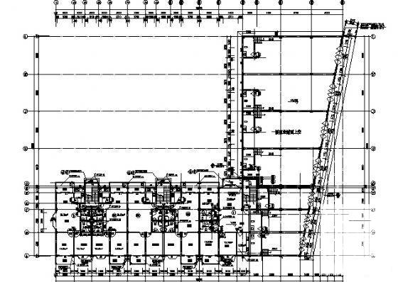 简单大方6层住宅楼建筑施工CAD图纸 - 4