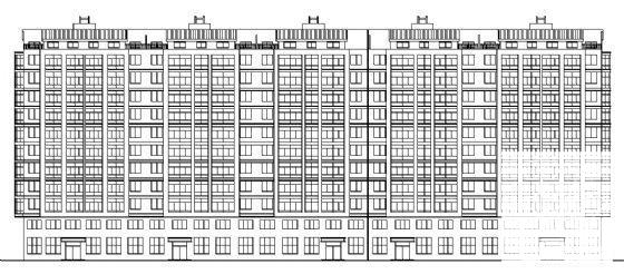 11层住宅楼建筑设计CAD施工图纸 - 2