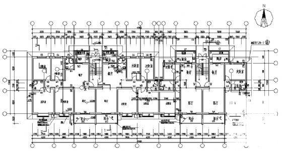 精美的5层住宅楼建筑CAD施工图纸 - 2