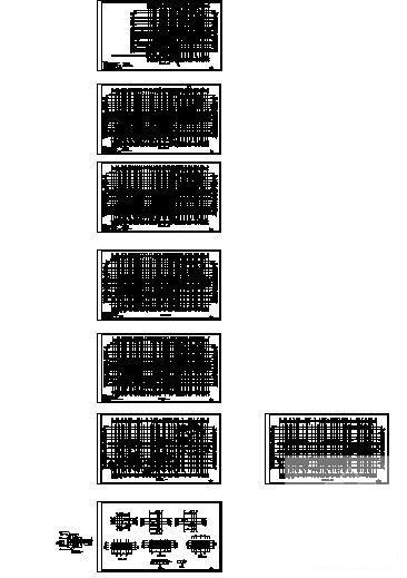 12层住宅楼（香榭里）建筑方案设计CAD图纸 - 3