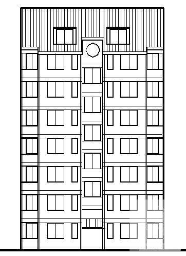 修建性规划住宅楼建筑CAD图纸 - 4