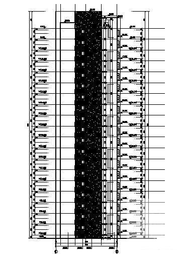 框剪结构19层住宅楼建筑设计方案设计CAD图纸 - 4