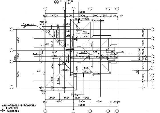 阳光山城A型2层独立别墅建筑施工CAD图纸（砌体结构） - 2