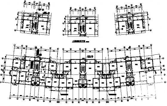 11层住宅楼建筑方案设计CAD图纸 - 1