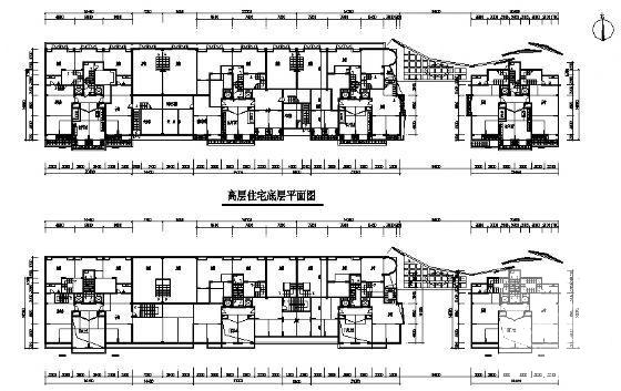 21层住宅楼建筑设计方案设计CAD图纸 - 1