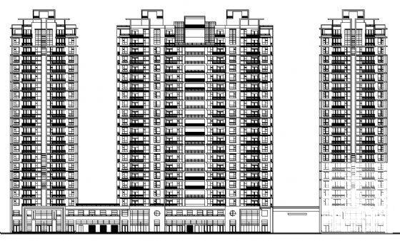 21层住宅楼建筑设计方案设计CAD图纸 - 4