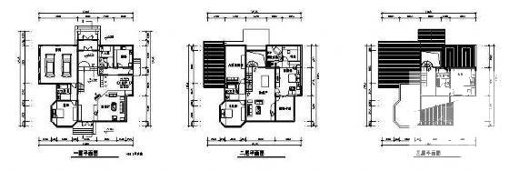 别墅设计方案集A-16型建筑CAD图纸 - 4