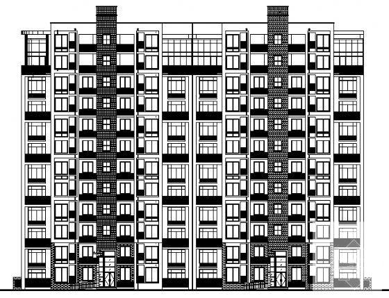 12层住宅楼建筑CAD图纸 - 3