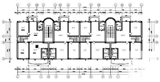 7层住宅楼建筑CAD图纸 - 1