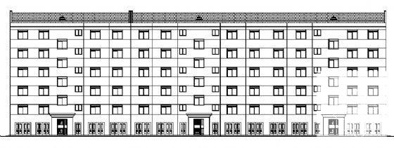 6层住宅楼建筑CAD图纸 - 3