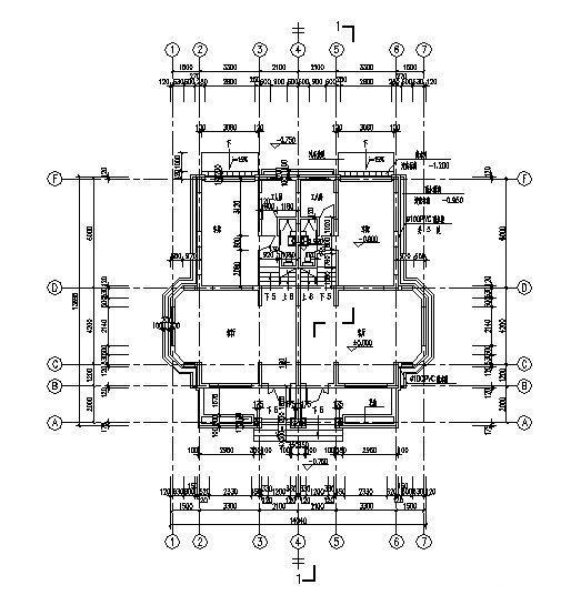 昆山银泰花园双联别墅建筑CAD图纸 - 3