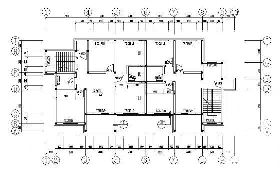 3层别墅建筑方案设计CAD图纸 - 4
