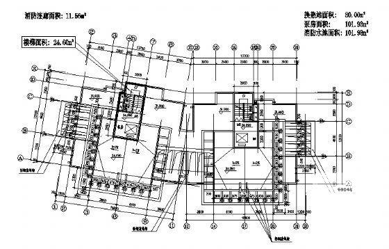 11层住宅楼建筑施工CAD图纸（框剪结构） - 1