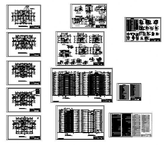 11层住宅楼建筑方案设计CAD图纸 - 4