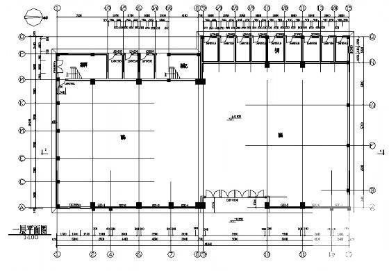 框剪结构5层商住楼建筑设计CAD施工图纸 - 4