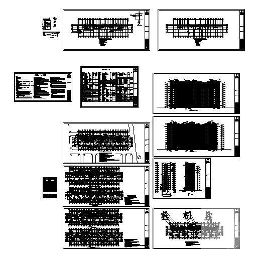 11层住宅楼建筑方案设计CAD图纸（框剪结构） - 1