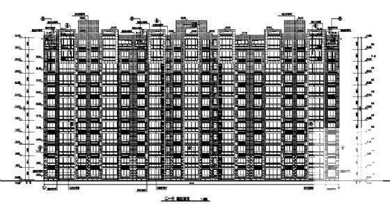 11层住宅楼建筑方案设计CAD图纸（框剪结构） - 3