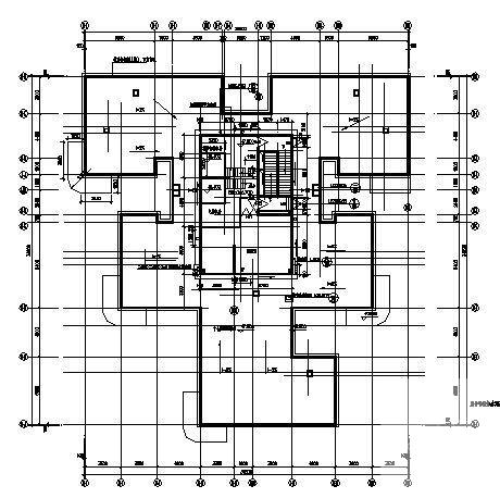 20层文教大院住宅楼建筑CAD施工图纸 - 2