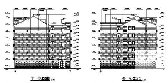 7层多层住宅楼建筑CAD施工图纸 - 3