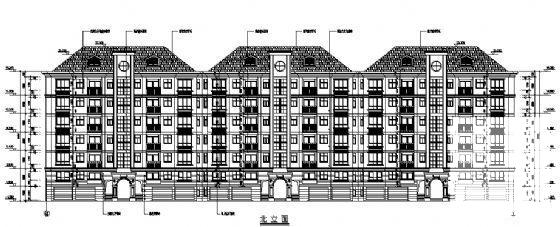 简单7层建筑CAD施工图纸 - 4