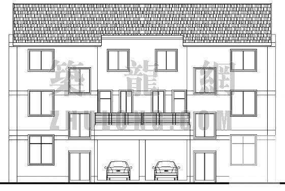 小康农居建筑施工CAD图纸 - 4