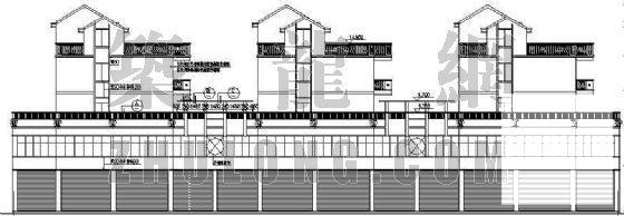 彭泽商住楼建筑CAD施工图纸 - 3