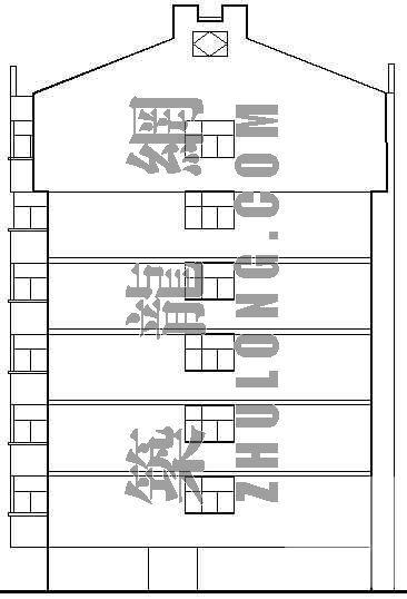 7层住宅楼建筑CAD图纸 - 1