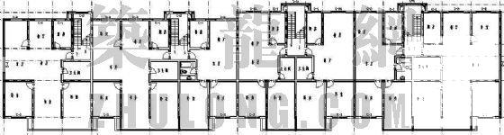 7层住宅楼建筑CAD图纸 - 2