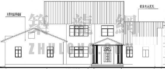 大型别墅建筑结构CAD施工图纸 - 4