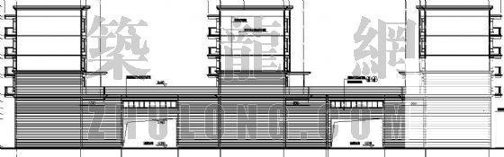 商务住宅楼建筑CAD施工图纸 - 1