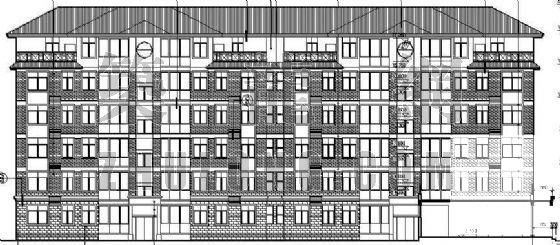 多层住宅楼建筑CAD施工图纸 - 3