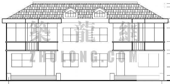 比较不错的别墅建筑结构CAD施工图纸 - 3