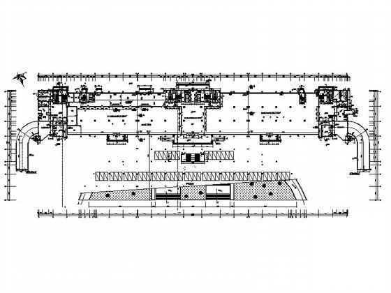 高新技术创业服务中心11层现代风格办公楼建筑施工CAD图纸（人防） - 5