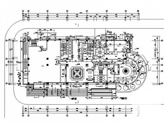 华北结算中心11层现代风格办公楼建筑施工CAD图纸 - 1