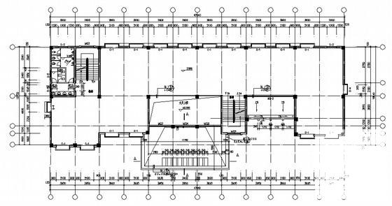 3层现代风格行政办公楼建筑CAD施工图纸（原创） - 2