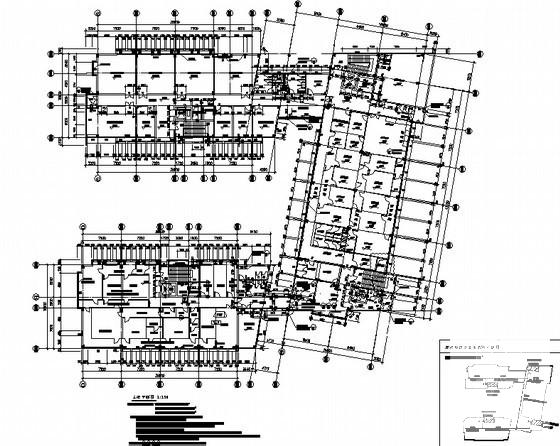 医学院校区实验动物中心现代风格综合楼建筑施工套CAD图纸 - 2