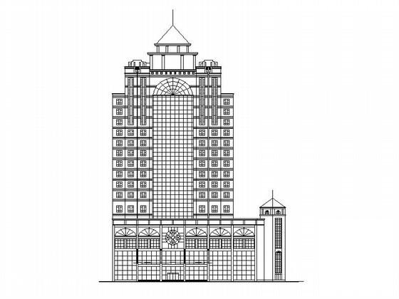 18层欧式商务办公楼建筑施工方案(22张图纸) - 2