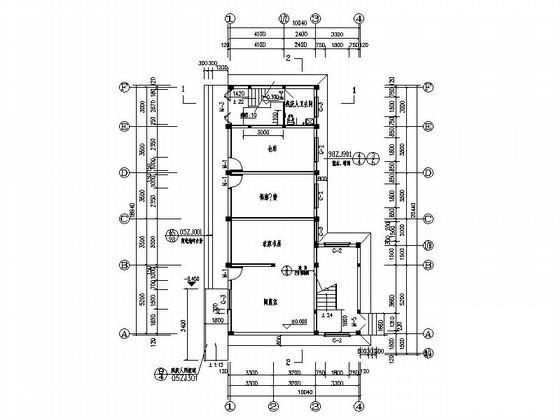 4层文化广播站建筑方案(6张CAD) - 2