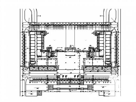 区行政中心9层办公大楼建筑方案CAD图纸(18张) - 2