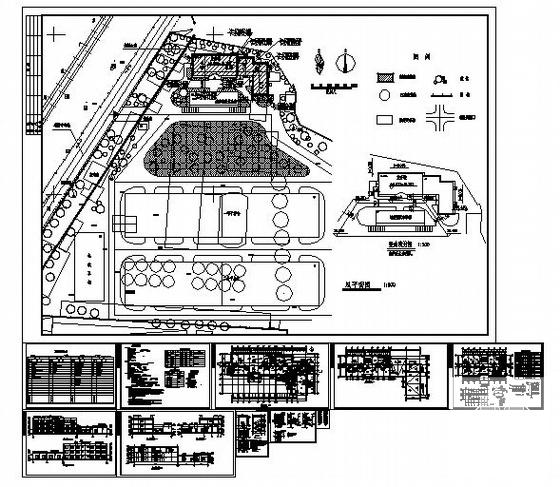 砌体结构3层办公楼建筑施工方案(11张图纸) - 2
