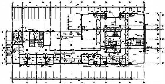 剪力墙结构22层综合大楼建筑施工CAD图纸 - 3