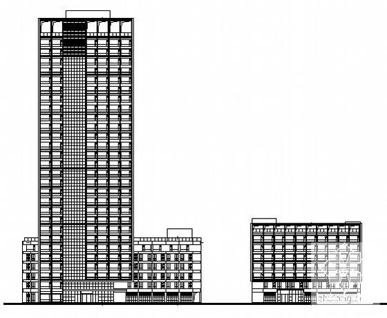 27层办公楼建筑方案设计CAD图纸 - 4