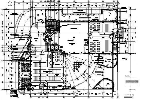 15层框架结构办公楼建筑施工CAD图纸 - 4