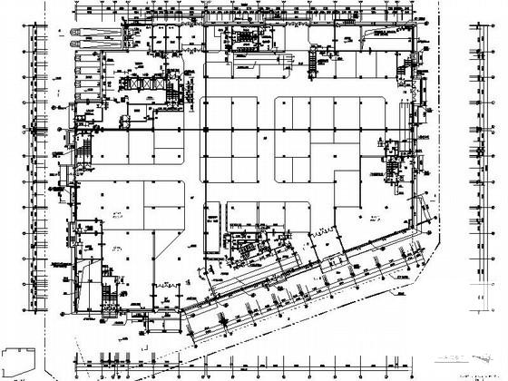4层超市建筑施工CAD图纸 - 3
